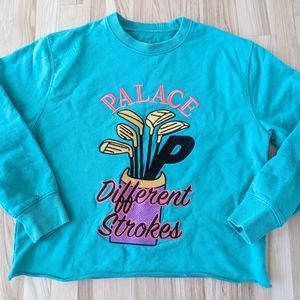 Palace Skateboard Different Strokes Crewneck Sweatshirt